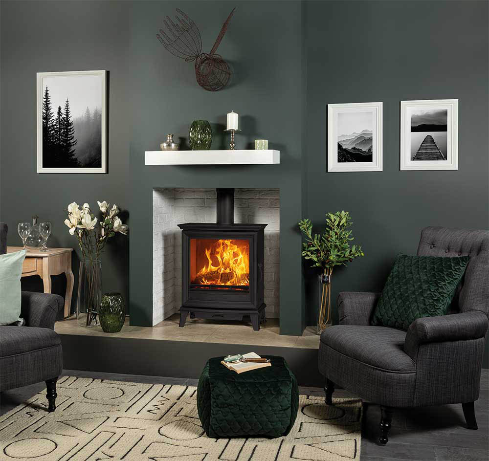 Chesterfield 5 Wide Wood Burning Stoves u0026 Multi-fuel Stoves - Grate  Expectations